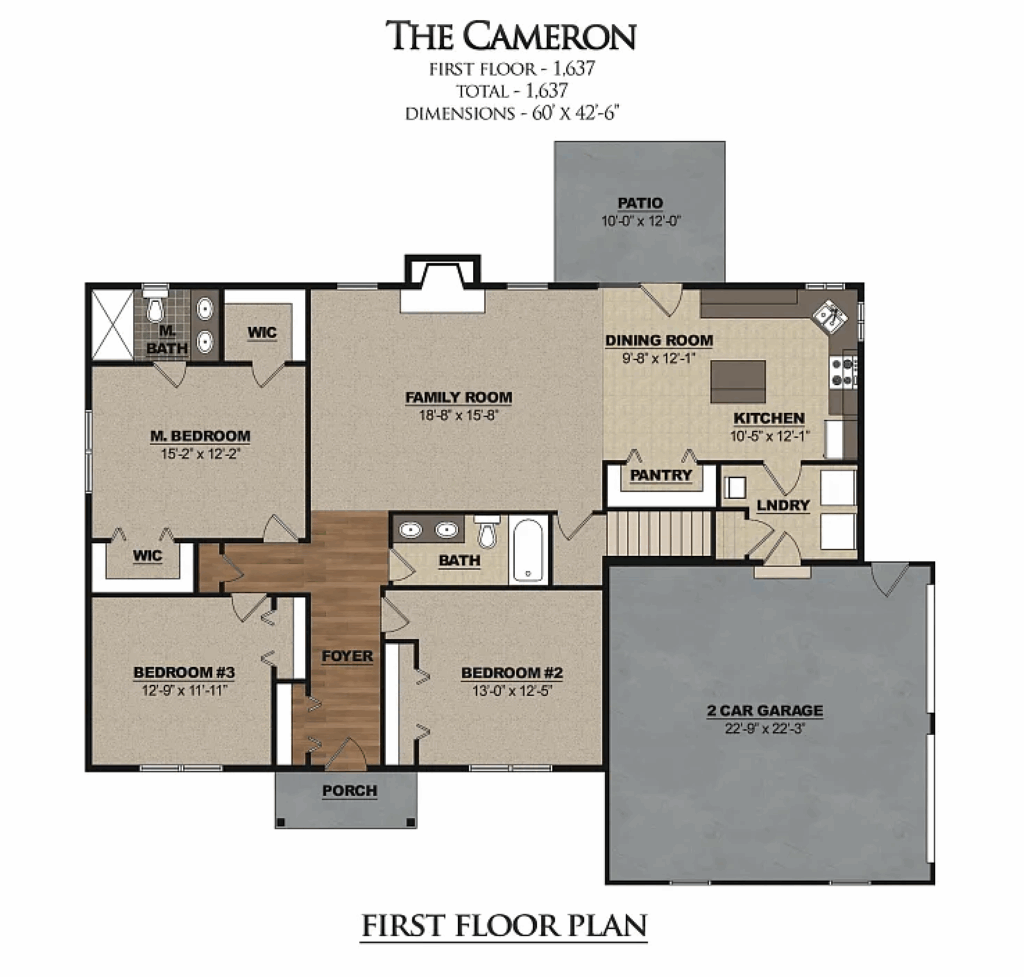 rockville estates - cameron flooplan